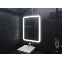 Зеркало для ванной с подсветкой Бельви 70х90 см