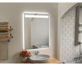 Зеркало в ванну комнату с подсветкой Капачо