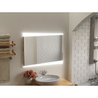 Зеркало для ванной с подсветкой Вернанте 120х80 см