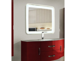 Зеркало для ванной с LED подсветкой Милан 120х120 см